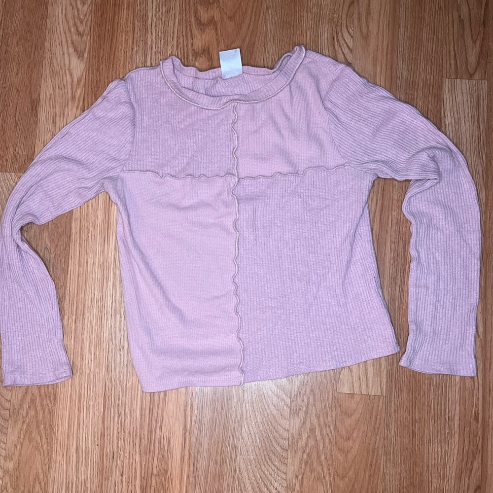 Pink pj top